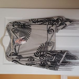 NWT, Ladies Overlay Top